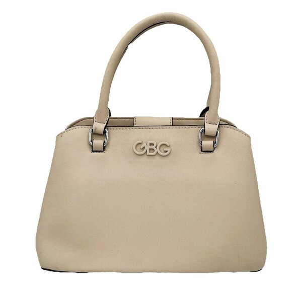 GBG Purse Womens Handbag Beige Small Lightweight Compartments Bag Cute - Picture 1 of 12